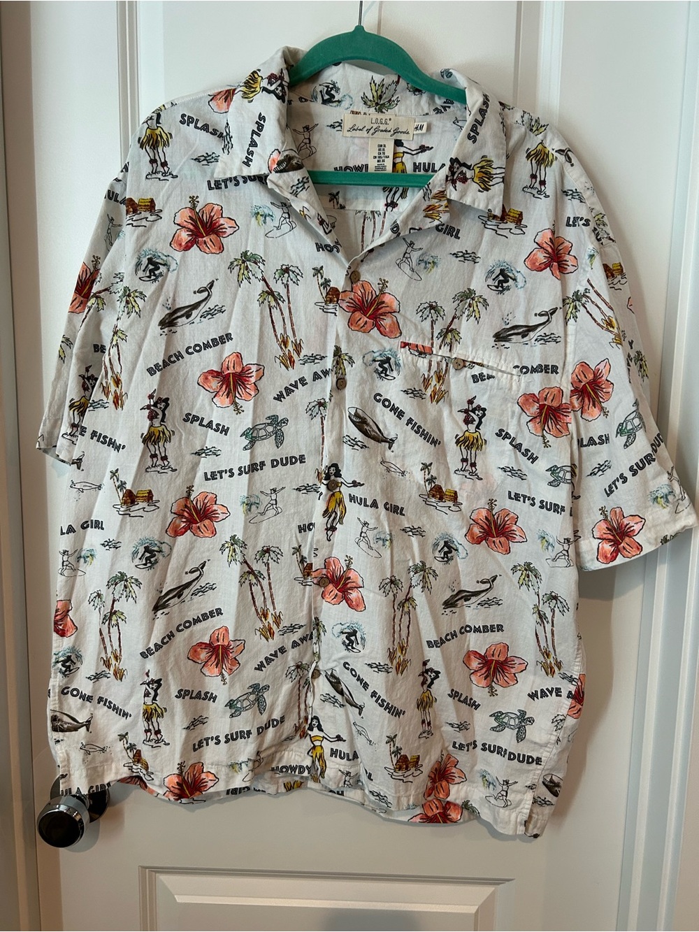 Men's Hawaiian Print Shirt